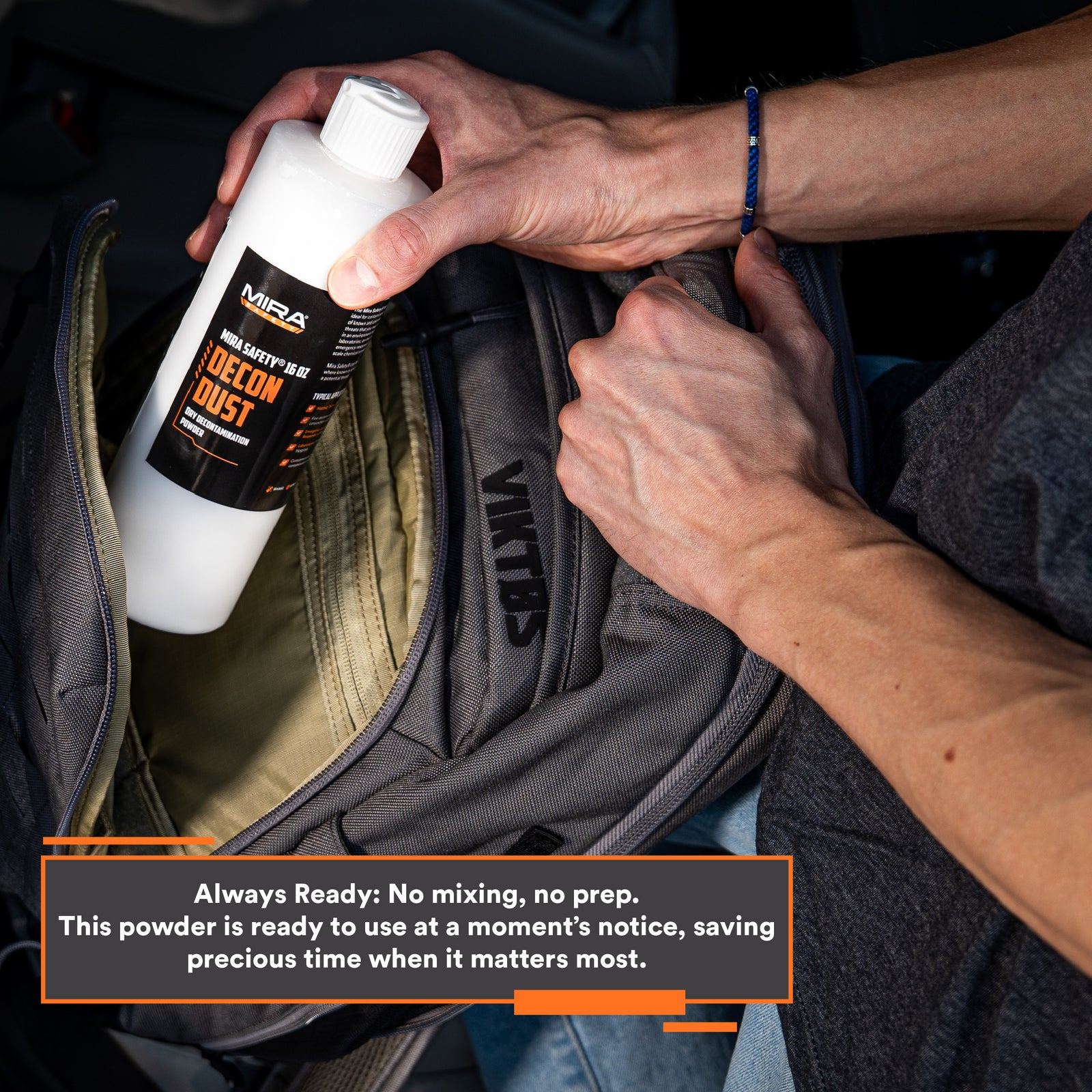 DeconDust™ Dry Decontamination Powder – Rapid, Water-Free Chemical Neutralizer