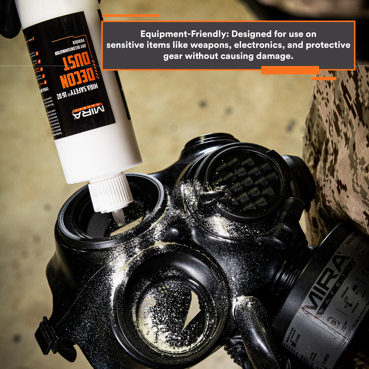 DeconDust™ Dry Decontamination Powder – Rapid, Water-Free Chemical Neutralizer