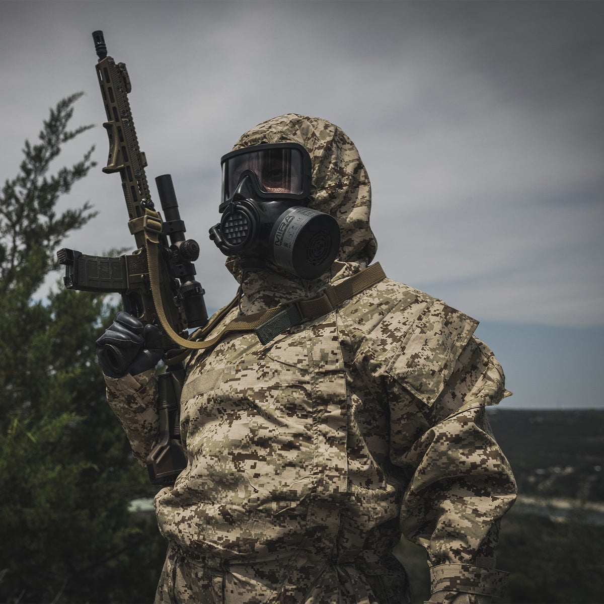 MIRA Safety MOPP-1 CBRN Protective Suit: Military-Standard Semi-Permeable Protection