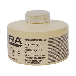 CBRN Gas Mask Filter NBC-77 SOF® 40mm Thread - 20 Year Shelf Life