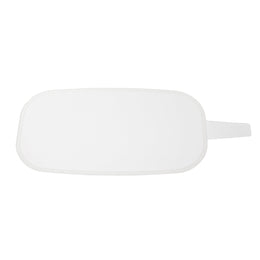 Single layer PROFILM gas mask visor protector on white background